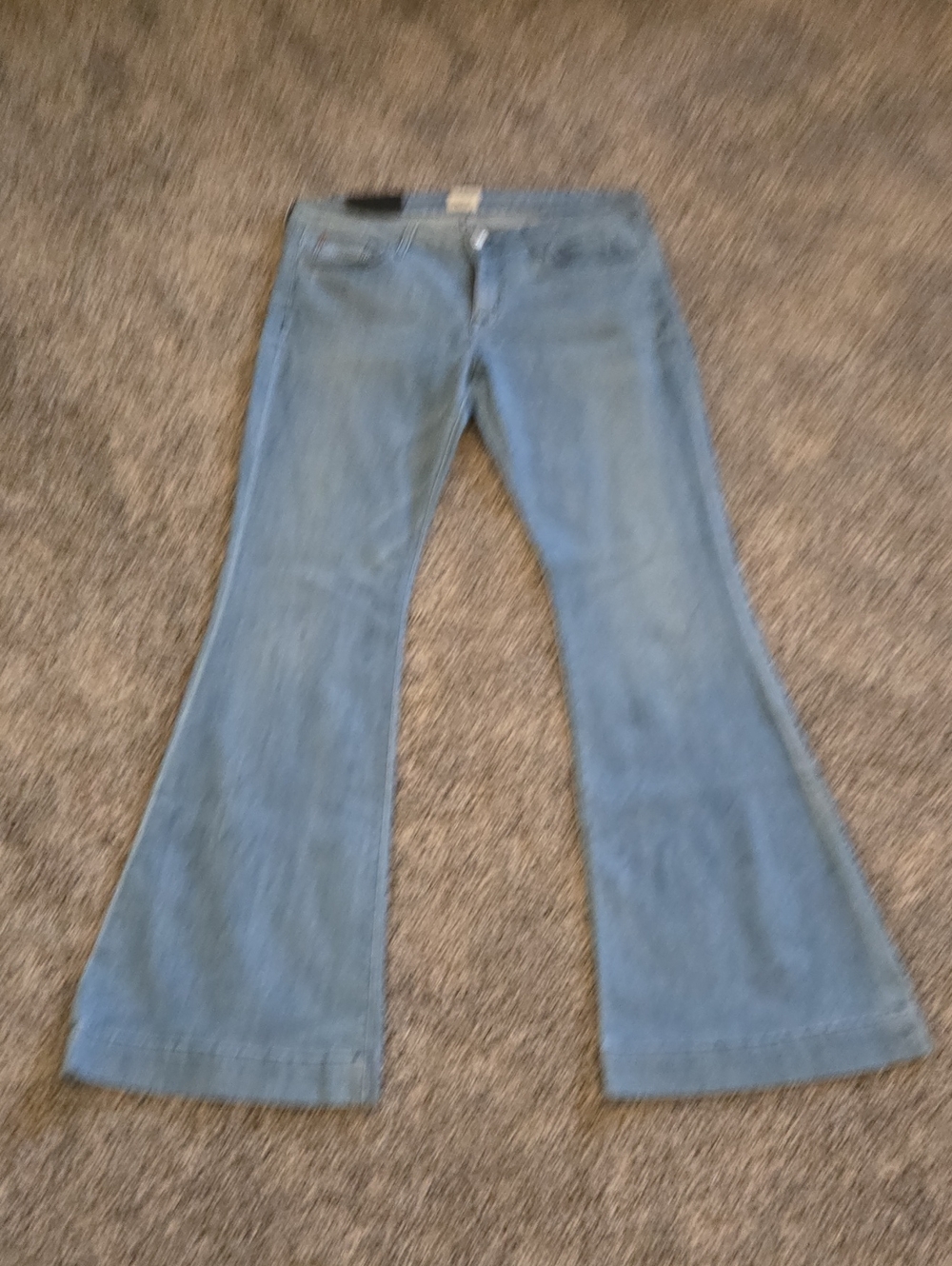 Light Blue Women's Flare Jeans